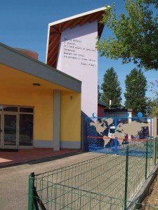 Particolare torretta con centrale termica