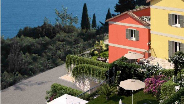 Rendering di progetto ristrutturazione, La Serra, Lerici